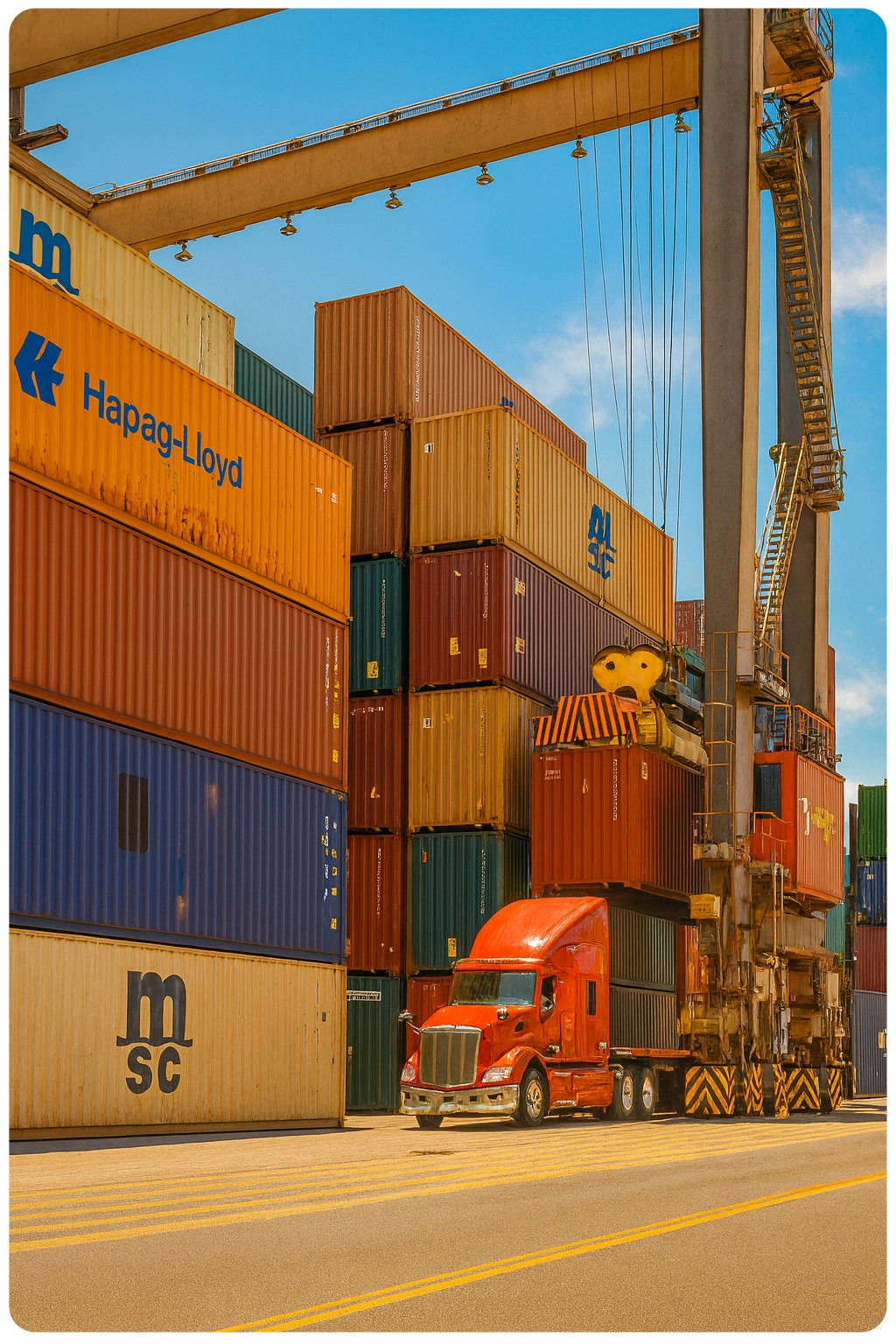 Sea Cargo Logistics Service